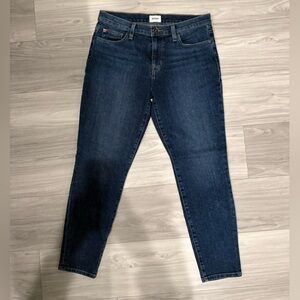 Hudson Jeans Skinny Jeans - Dark Blue